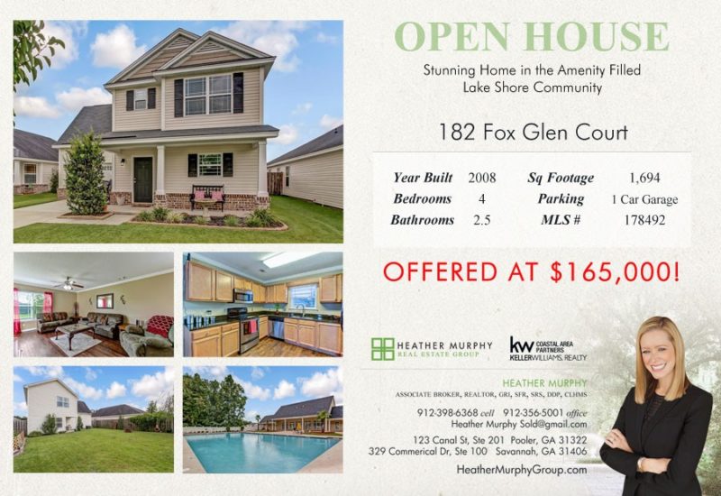open house 182 fox glen court mls 178492 heather murphy real