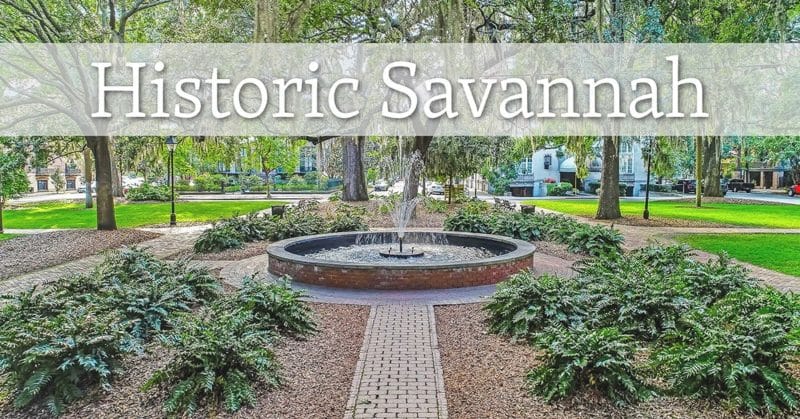 Savannah Georgia Historic District
