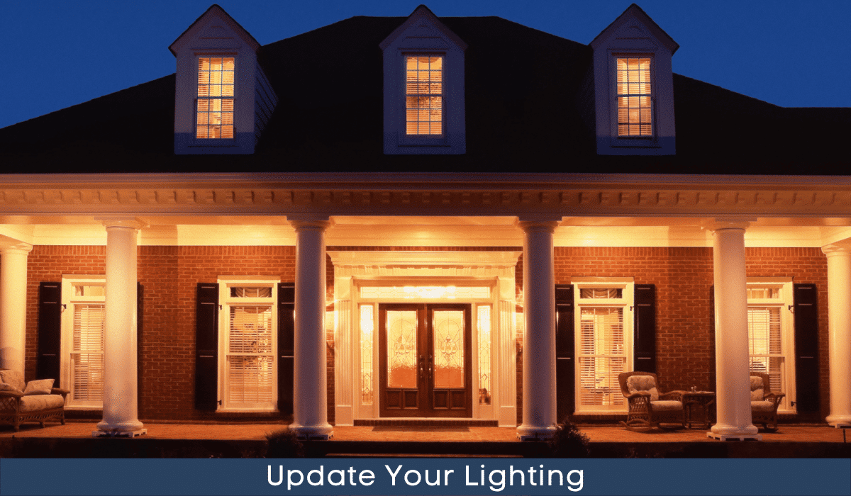 Update your lighting for better curb appeal