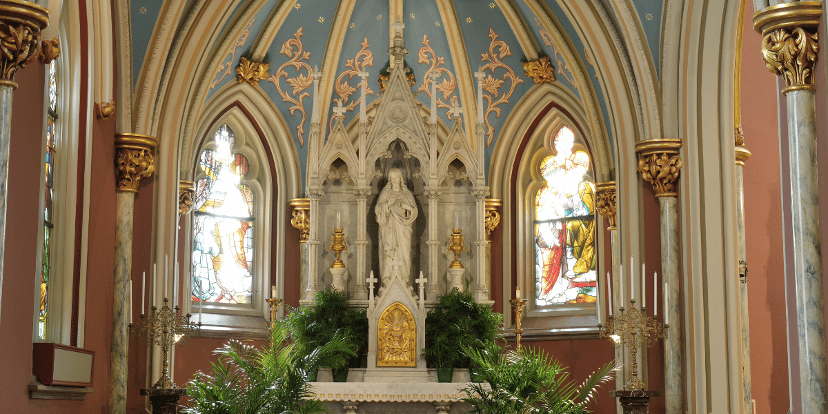 the Cathedral Basilica of St. John the Baptist in Savannah, GA