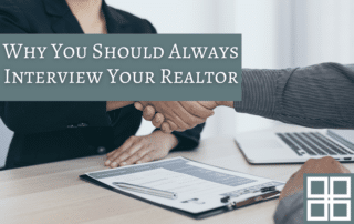 A Realtor being interviewed by a potential client