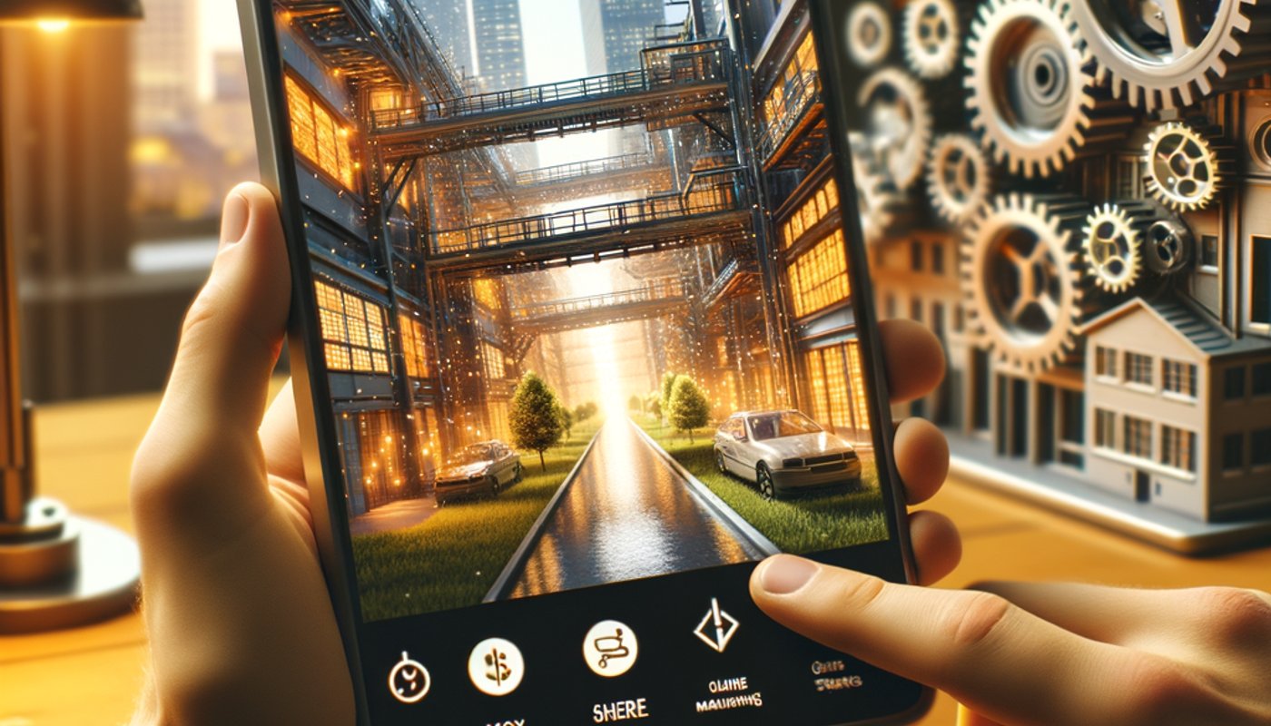 Photorealistic contextual image for: Decoding Savannah's 2025 Real Estate: How Manufacturing Fuels Future Home Value & Investment