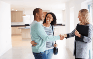 realtor showing homes